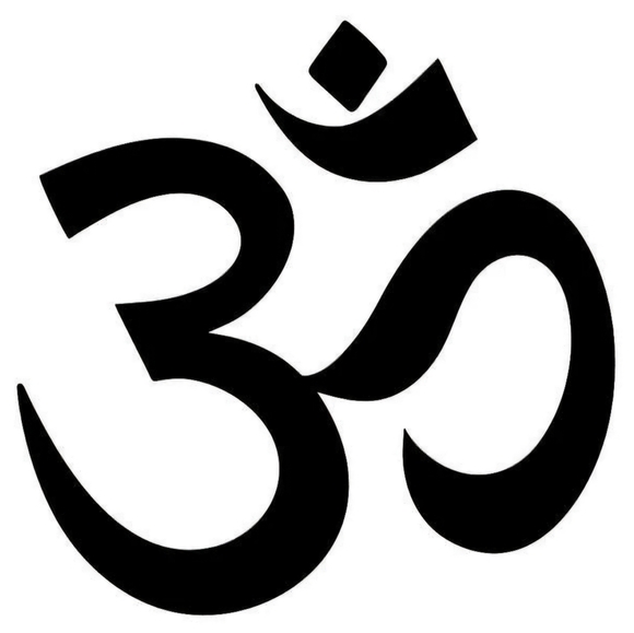 Home Decor Handmade Spiritual Canvas Large Paintings Bundle 3Piece Set OM Symbol - Picture 10 of 12